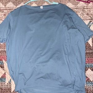 Lululemon Athletica Slate Blue Short Sleeve Tee